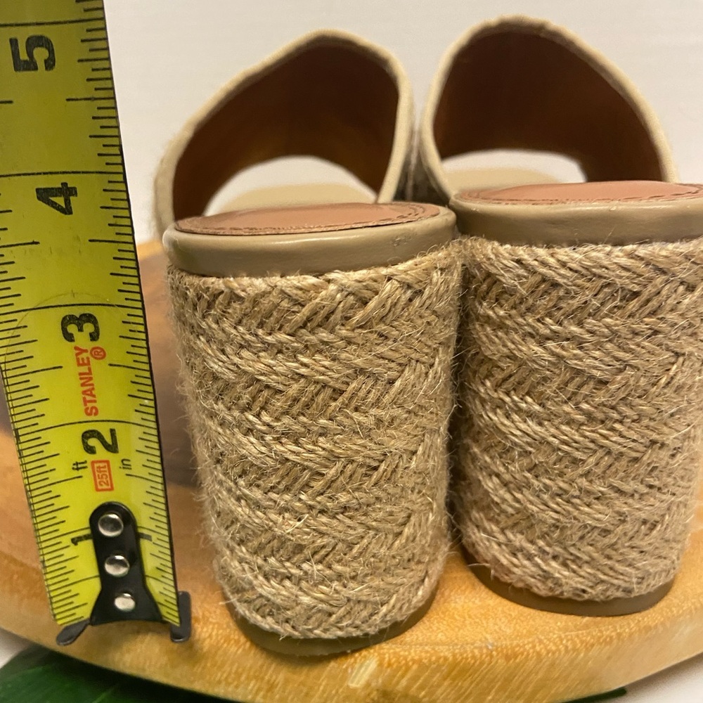ASOS Raffia Burlap Block Heels - Picture 10 of 12